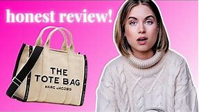 MARC JACOBS TOTE BAG UNBOXING + REVIEW | first impression, complete unboxing of the medium tote bag!