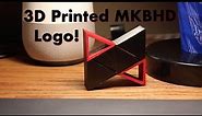Making a 3D Printed MKBHD Logo!