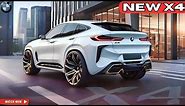 A Closer Look 2025 BMW X4 Redesign - Luxury Coupe SUV!