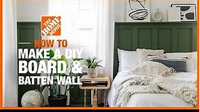 How to Make a Board and Batten Wall Accent
