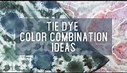 15 Unique Tie Dye Color Combos to Try Today