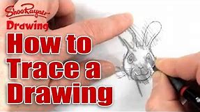 How to trace a drawing