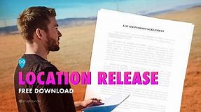 Download a Free Film Location Release Form Template