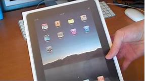 Unboxing: iPad (32GB Wi-Fi)
