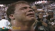 WWE Hall of Famer Kurt Angle wins Olympic gold in 1996 with a broken neck | NBC Sports