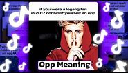 Consider Yourself an Opp Meme. Meaning
