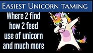 easiest way to tame unicorn ark mobile guide