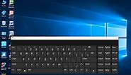 Shortcut key to Open On Screen & Touch Keyboard in Windows PC