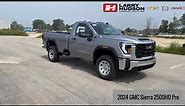 2024 GMC Sierra 2500HD Pro 4X4 Regular Cab 8 FT. Box