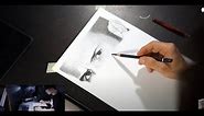 How I Draw Like A Printer | Printer Man
