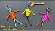 How To Make A Paracord Buddy Keyring Tutorial | Keychain | Paracord Zipper Pull Lanyard Tutorial