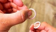 Enso Rings Stackable Braided Silicone Wedding Ring