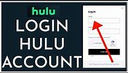 Hulu Login Sign In 2021 | Hulu Account Login | hulu.com Login