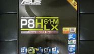 ASUS P8H61-M LX LGA 1155 Motherboard Unboxing