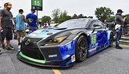Stripped down and tuned up, the race-ready RC F GT3 is a wolf in Lexus clothing