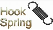 How to make hook spring in Catia V5_Catia V5 Modeling: Step-by-Step Guide to Designing a Hook Spring