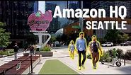 SEATTLE Amazon Headquarters 🇺🇸 Walking Tour 2023