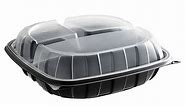 Plastic Microwaveable Take-Out Containers