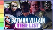 Batman Villain Tier List (28 Characters Ranked w/ The Batman)