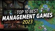 BEST Management Games of 2023!! (GOTY) - Resource Management & Administration Games