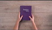 Inspire PRAISE Bible | Large Print | NLT | leatherlike hardcover, purple