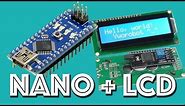 How to connect an I2C LCD Display to an Arduino NANO