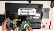 How to upgrade to SSD in Sony Vaio PCG laptop series