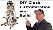 Crafting a Stunning 3D Printed Gear Clock with Solid Hardwood | DIY Timepiece Customize and Build!