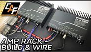 How to - Amplifier Rack & Wiring ORGANIZED & SERVICEABLE!