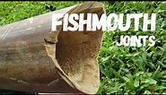 Bamboo Construction: Making Fishmouth Joints
