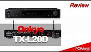 Onkyo TX-L20D, receptor A/V estéreo conectado | review en español