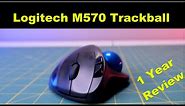 Logitech M570 Wireless Trackball Mouse | 1 Year Review |