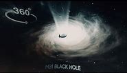 Zooming into the Andromeda Galaxy - M31 BLACK HOLE (360° VR Simulation)