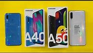 Samsung Galaxy A40 vs Samsung Galaxy A50s