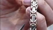 Most Underrated Chain - Flat Byzantine Link Necklace In Solid 925 Sterling Silver - How It’s Made