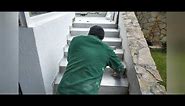 Cum se montează gresie pe trepte/scări exterior de la LeroyMerlin