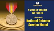 National Defense Service Medal (NDSM), The National Defense Service Medal, Miniature & Ribbon Story.