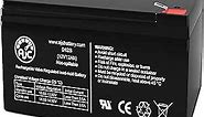 AJC Battery Compatible with Excel XL12120 12V 12Ah Sealed Lead Acid Battery