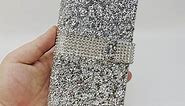 Bling Rhinestone Wallet Case for iPhone 12/iPhone 12 Pro