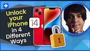 Unlock your iPhone 14 in 4 Different Ways