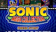 Sonic Mega Collection Game Manuals Theme
