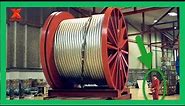 Super Huge Steel Wire Rope Manufacturing Process | How are they made?
