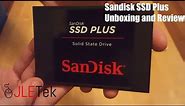 SanDisk SSD Plus Unboxing & Review