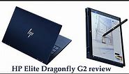 2021 New Laptop HP Elite Dragonfly G2 review, HP IDS UMA i7-1165G7 16GB Dfly G2 Base NB PC (25W59AV)
