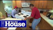 How to Install a Propane-Fueled Stove | This Old House