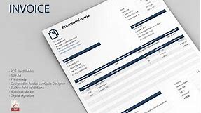Smart Invoice (fillable PDF)