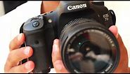 CANON 7D CAMERA REVIEW - FEATURES & SETTINGS