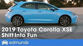 2019 Toyota Corolla Hatchback XSE Review | Shift Into Fun | Edmunds