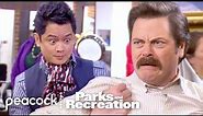Ron's unlikely friendship | Parks and Recreation