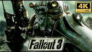FALLOUT 3 (Full Game) 4K 60fps No Commentary